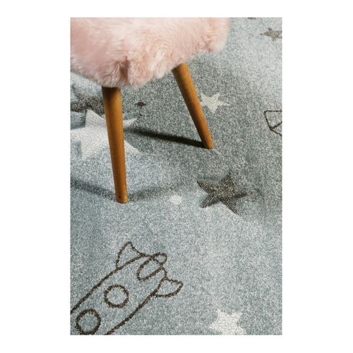 Tapis Pour Chambre Enfant Yoda Home Argenté 160x225