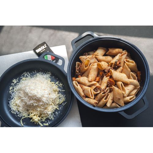 Cocotte Demountables, Aluminium Moulé Sous Pression, Noir, 24x24x10 Cm