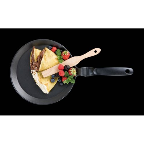 Crêpière Saporella, Aluminium Moulé Sous Pression, Noir, 28x28x2 Cm