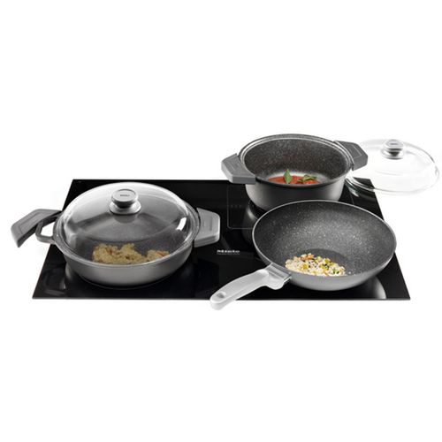 Poêle à Frire Basse Granite Premium, Aluminium Moulé Sous Pression, Anthracite, 24x24x4,5 Cm