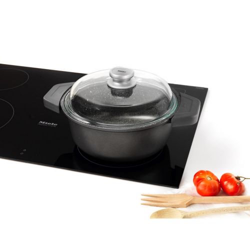 Poêle Granite Premium, Aluminium Moulé Sous Pression, Anthracite, 24x24x7 Cm