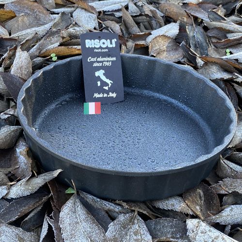 Moule à Gâteau Royal D'alù, Aluminium Moulé Sous Pression, Anthracite, 24x24x5 Cm