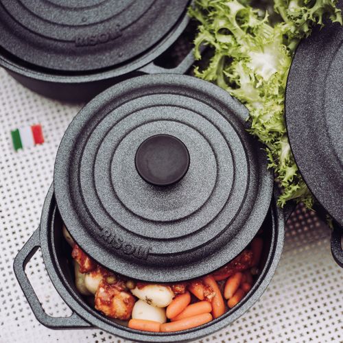 Couvercle Les Accessoires, Aluminium Moulé Sous Pression, Noir, 24x24x3 Cm