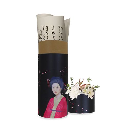 Lampe à Poser Rechargeable Alea Dulac, Métal, Noir, 12x12x37 Cm