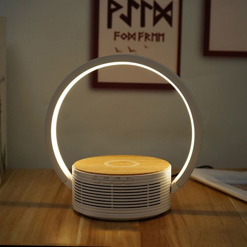 Lampe à Poser Intelligente Lilli, Plastique, Blanc, 25,4x6,4x22 Cm