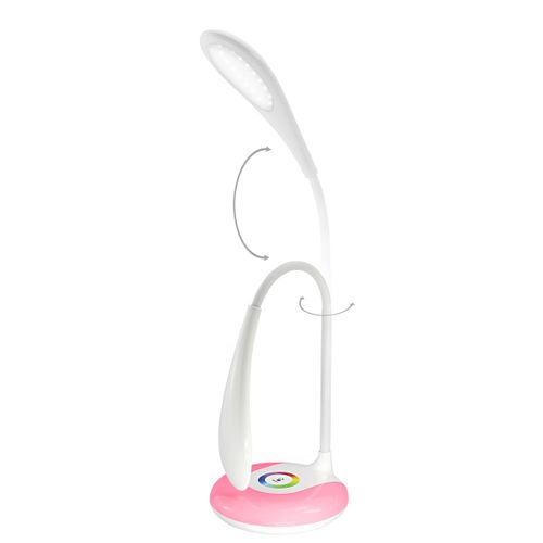 Lampe à Poser Intelligente Lilli, Plastique, Blanc, 12,7x12,7x27,5 Cm