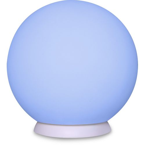 Lampe D'extérieur Rechargeable Lucilla, Plastique, Blanc, 25x25x25 Cm