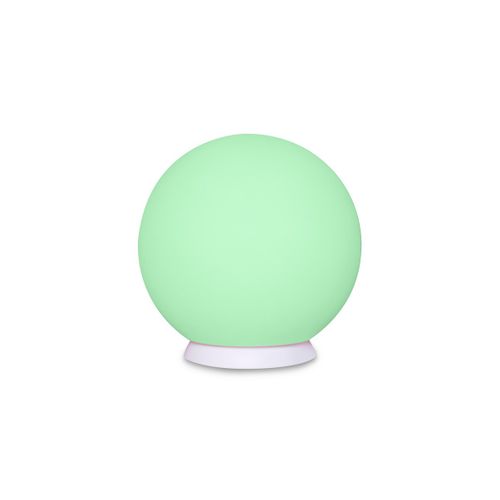 Lampe D'extérieur Rechargeable Lucilla, Plastique, Blanc, 50x50x50 Cm