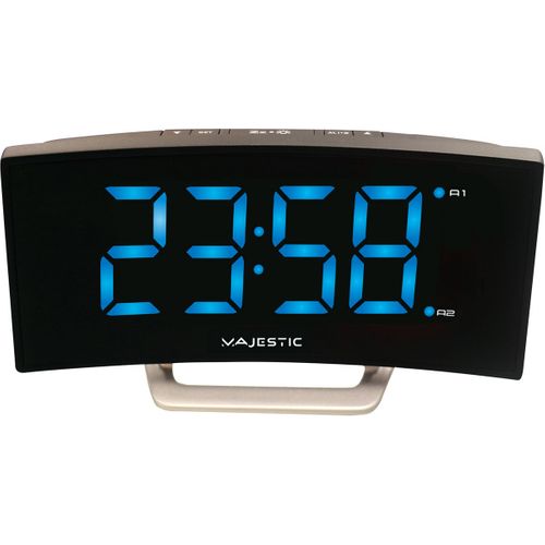 Réveil Intelligent Morning, Plastique, Noir, 4x8,7x17,1 Cm