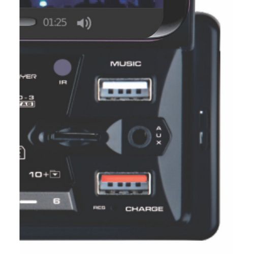 Autoradio Intelligent Pro, Plastique, Noir, 20x20x6 Cm