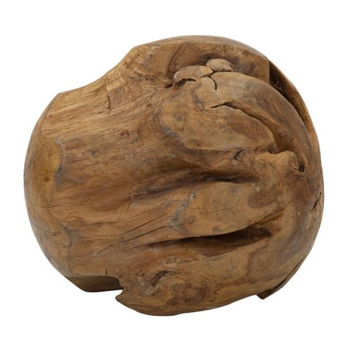 Sculpture Racine, Bois, Marron, 50x50x50 Cm