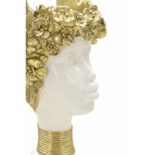 Sculpture Icarus 2, Polyrésine, Or, 15x14,5x32 Cm