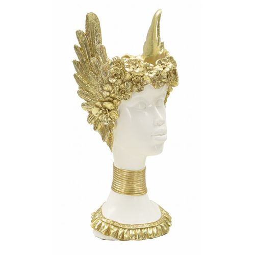 Sculpture Icarus 2, Polyrésine, Or, 15x14,5x32 Cm