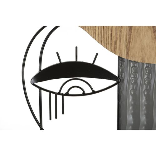 Sculpture Mf364, Métal, Multicouleur, 24x8,5x49 Cm