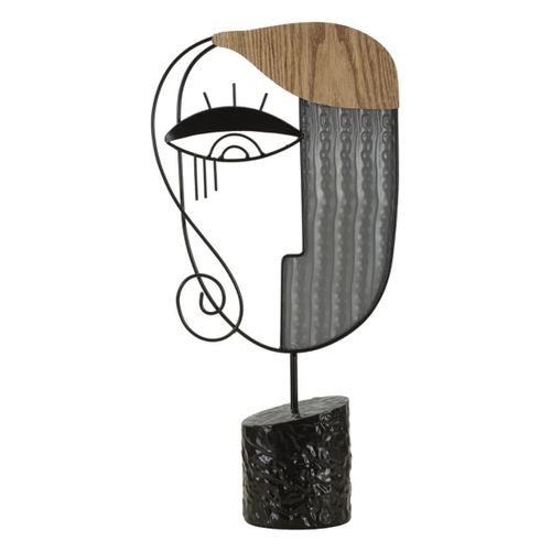 Sculpture Mf364, Métal, Multicouleur, 24x8,5x49 Cm