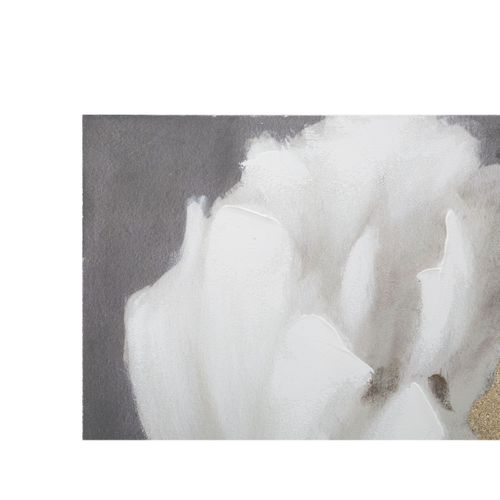 Impression Sur Toile Fleurs 68, Bois, Multicouleur, 80x3,7x100 Cm