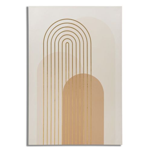 Impression Sur Toile Mf513, Bois, Multicouleur, 80x3x120 Cm