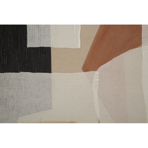 Impression Sur Toile Géométrique 19, Bois, Multicouleur, 80x2,8x100 Cm