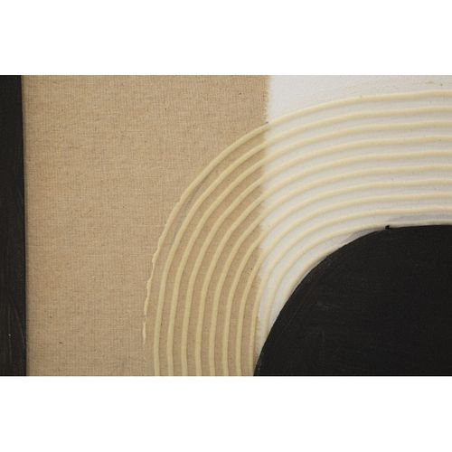 Impression Sur Toile Géométrique 21, Bois, Multicouleur, 80x2,8x100 Cm