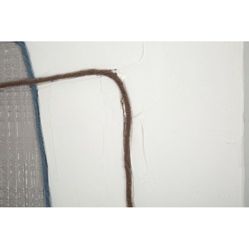 Impression Sur Toile Géométrique 24, Bois, Multicouleur, 80x2,8x100 Cm