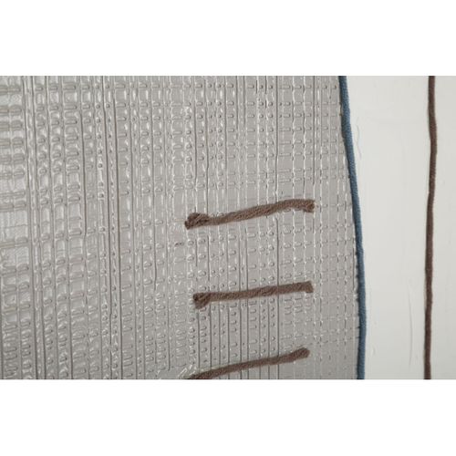 Impression Sur Toile Géométrique 24, Bois, Multicouleur, 80x2,8x100 Cm