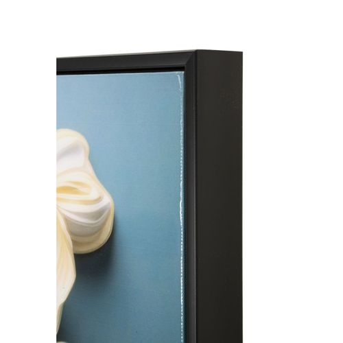 Impression Sur Toile Fleurs 71, Bois, Multicouleur, 82x4x82 Cm