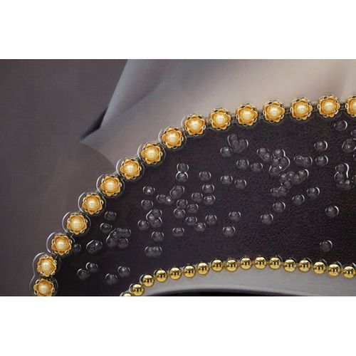 Impression Sur Toile Femme à La Fleur 1, Bois, Multicouleur, 62x4x92 Cm