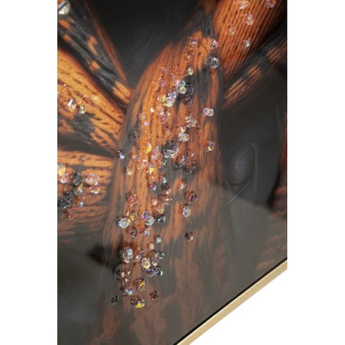 Impression Sur Toile Chien 11, Bois, Multicouleur, 42,5x2,8x82,5 Cm