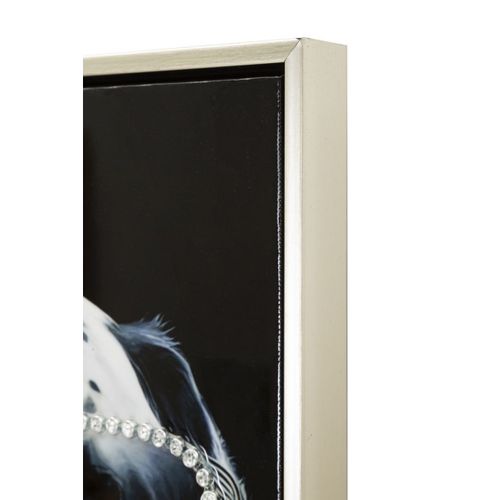 Impression Sur Toile Dalmatien, Bois, Multicouleur, 53x3x73 Cm