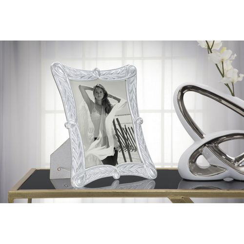 Cadre Photo Olistic 14, Polyrésine, Argent, 28,2x2x33 Cm