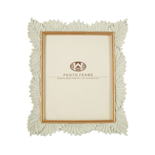 Cadre Photo Olistic 7, Polyrésine, Beige, 28,5x3x34 Cm