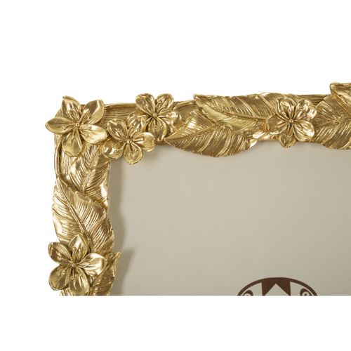 Cadre Photo Olistic 21, Polyrésine, Or, 26x2x30,7 Cm