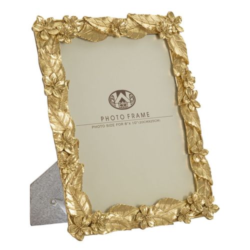Cadre Photo Olistic 21, Polyrésine, Or, 26x2x30,7 Cm