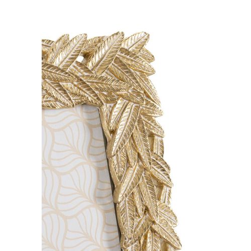 Cadre Photo Olistic 28, Polyrésine, Or, 26,7x1,8x31,8 Cm