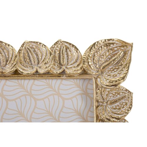 Cadre Photo Olistic 56, Polyrésine, Or, 20,5x2x26 Cm