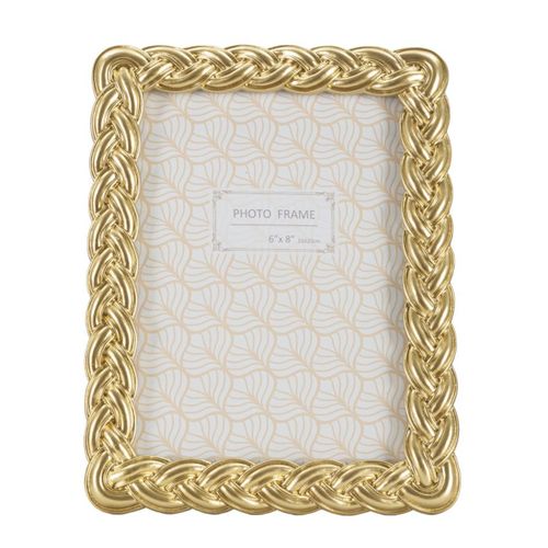 Cadre Photo Olistic 59, Polyrésine, Or, 19x2x24,5 Cm