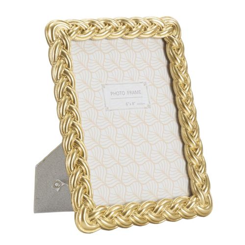 Cadre Photo Olistic 59, Polyrésine, Or, 19x2x24,5 Cm