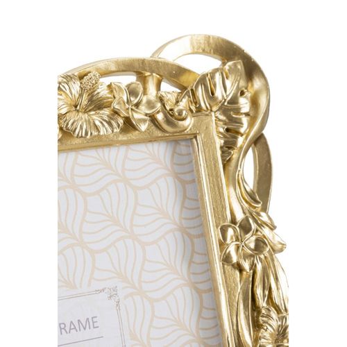 Cadre Photo Olistic 37, Polyrésine, Or, 22,5x2,5x28 Cm