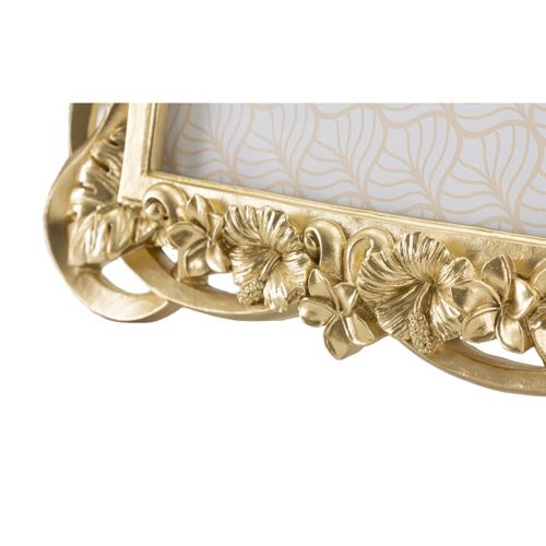 Cadre Photo Olistic 37, Polyrésine, Or, 22,5x2,5x28 Cm