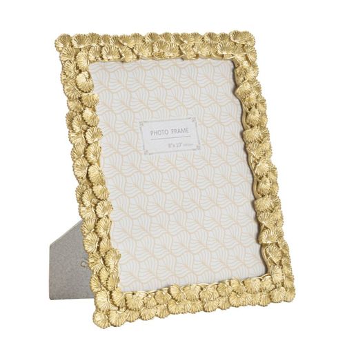 Cadre Photo Olistic 34, Polyrésine, Or, 25,5x1,8x30,5 Cm