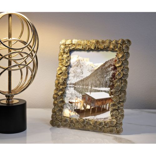 Cadre Photo Olistic 60, Polyrésine, Or, 20,2x1,8x25 Cm