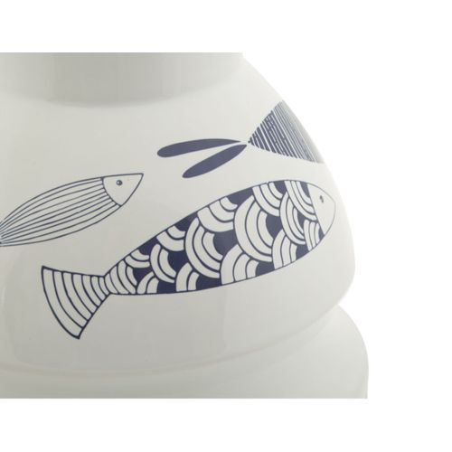 Vase Décoratif Mf632, Céramique, Multicouleur, 21x21x31 Cm