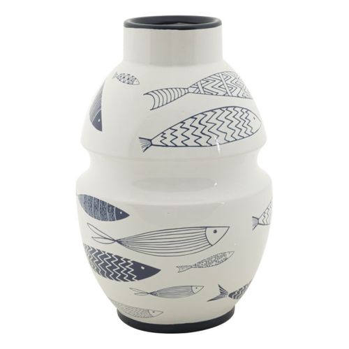 Vase Décoratif Mf632, Céramique, Multicouleur, 21x21x31 Cm