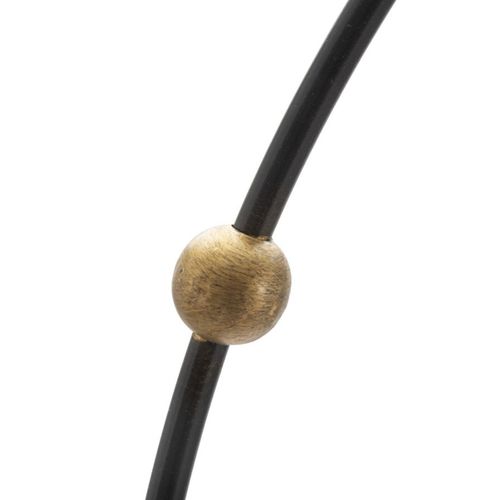 Horloge Murale Mf244, Métal, Noir, 61x4,5x61 Cm