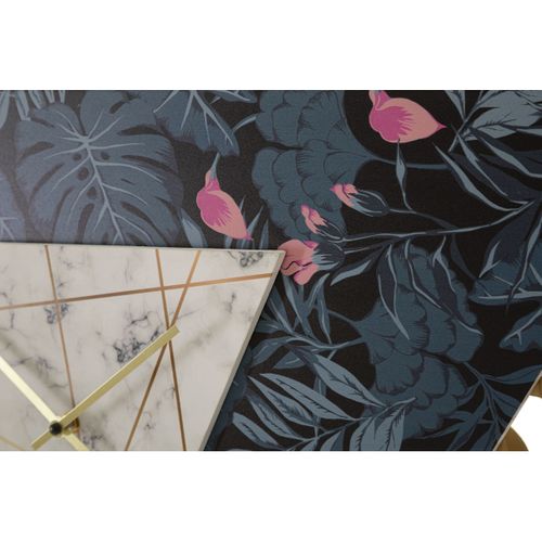 Horloge Murale Mf265, Métal, Multicouleur, 75x4,5x59 Cm