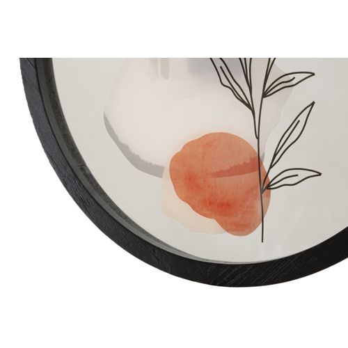 Horloge Murale Mf284, Métal, Multicouleur, 40x3,5x40 Cm