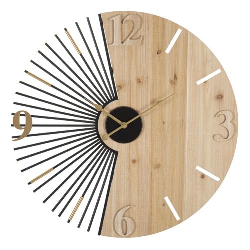 Horloge Murale Mf256, Métal, Multicouleur, 60x3,5x60 Cm