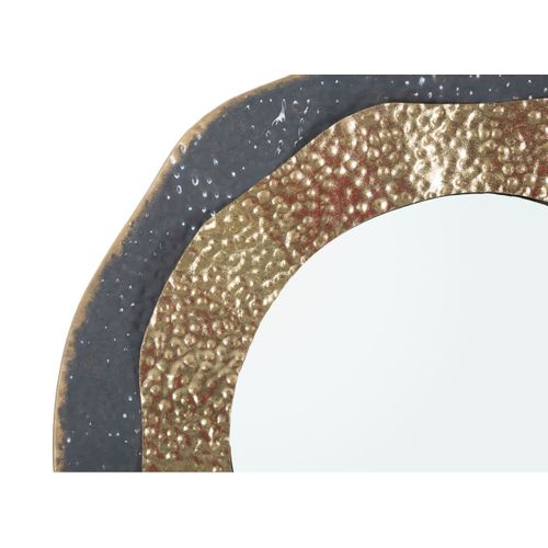 Miroir Avec Cadre Mf502, Métal, Multicouleur, 65,5x5x65,5 Cm