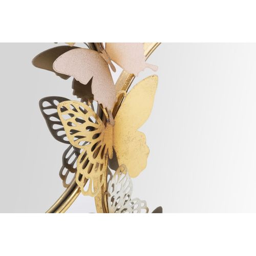 Miroir Avec Cadre Papillon 27, Métal, Multicouleur, 81x3x52,5 Cm