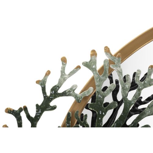 Miroir Avec Cadre Mf496, Métal, Multicouleur, 88,9x7,6x65,4 Cm